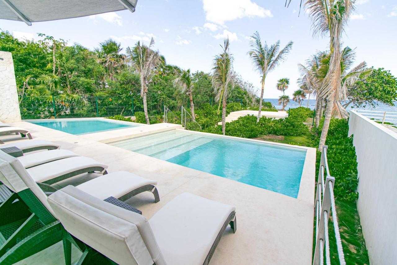 Ferienwohnung Casa Blanca By The Caribbean Sea Akumal Exterior foto